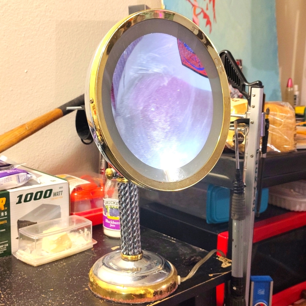 Lighted mirror